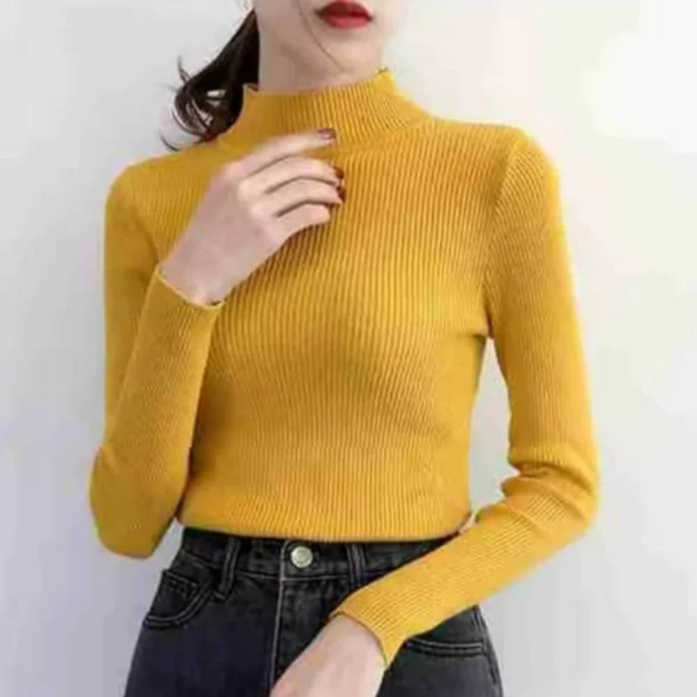 Chic autumn jumper