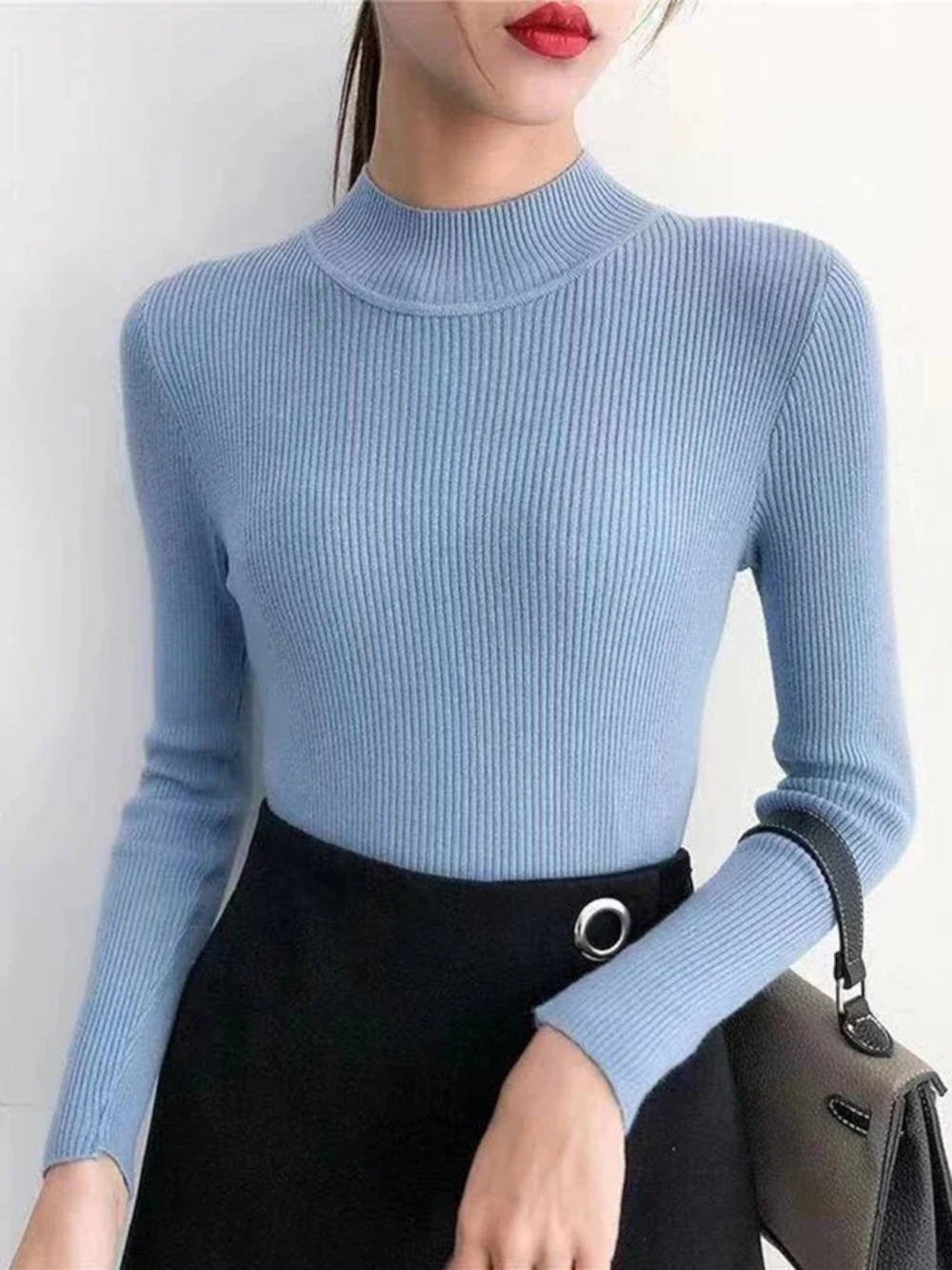 Chic autumn jumper