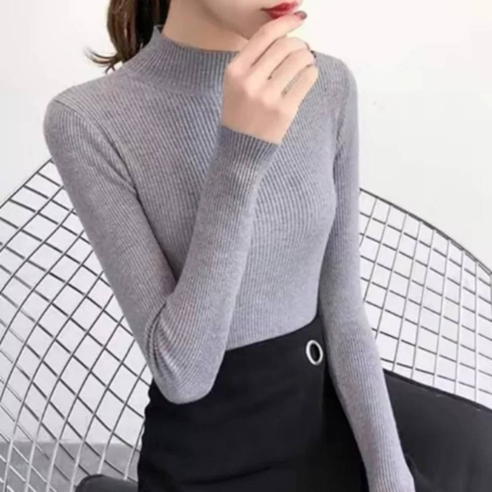 Chic autumn jumper