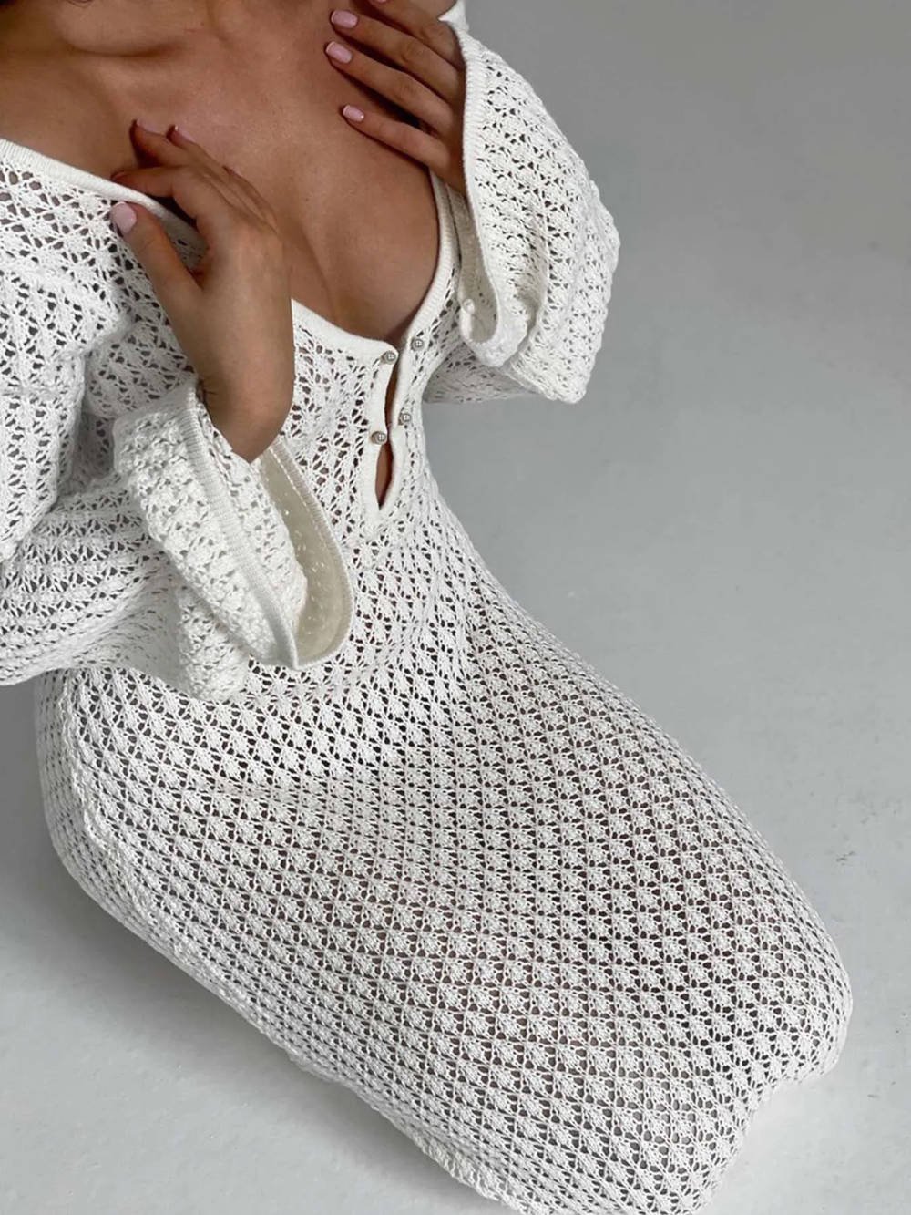 Knitted beachwear