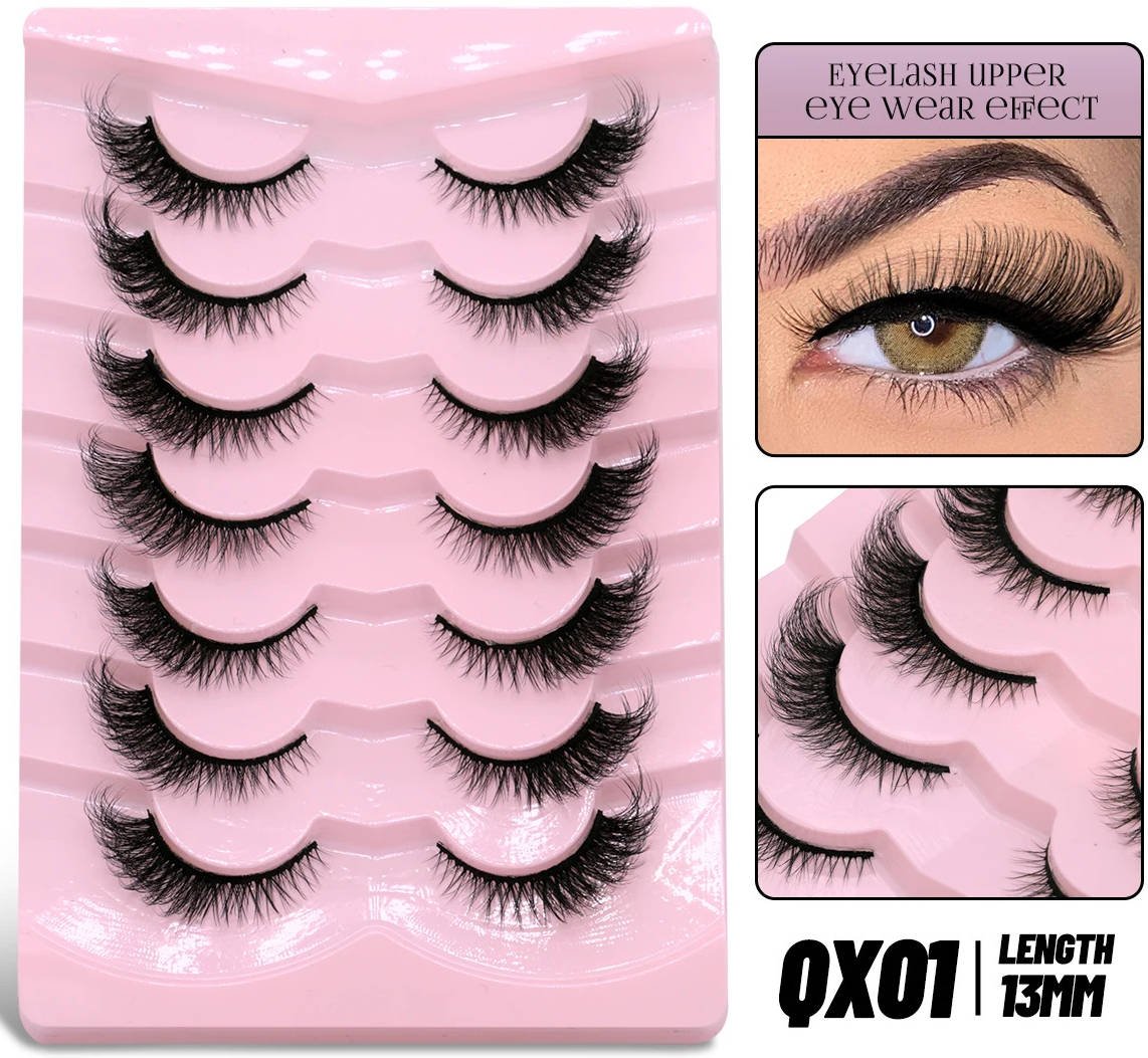 35 pairs fake eyelashes QX01