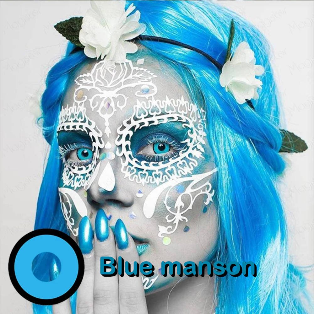 blue manson lenses