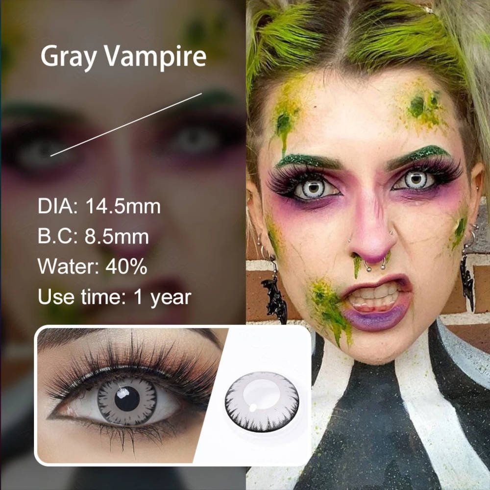 Gray vampire lenses