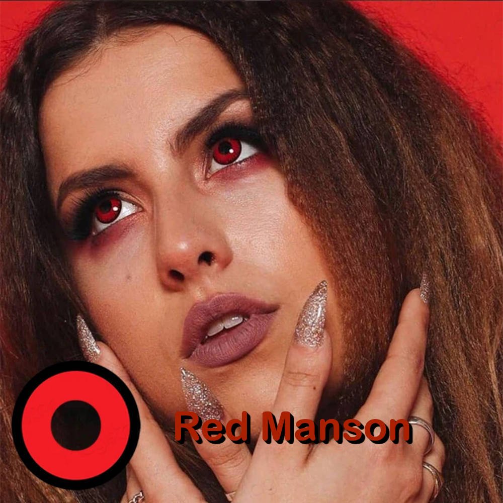 Red Manson lenses