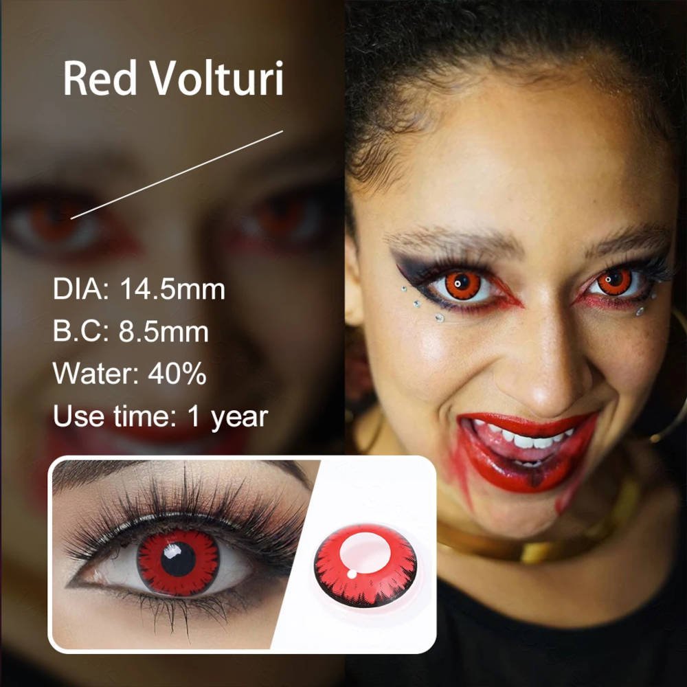 Red Volturi lenses