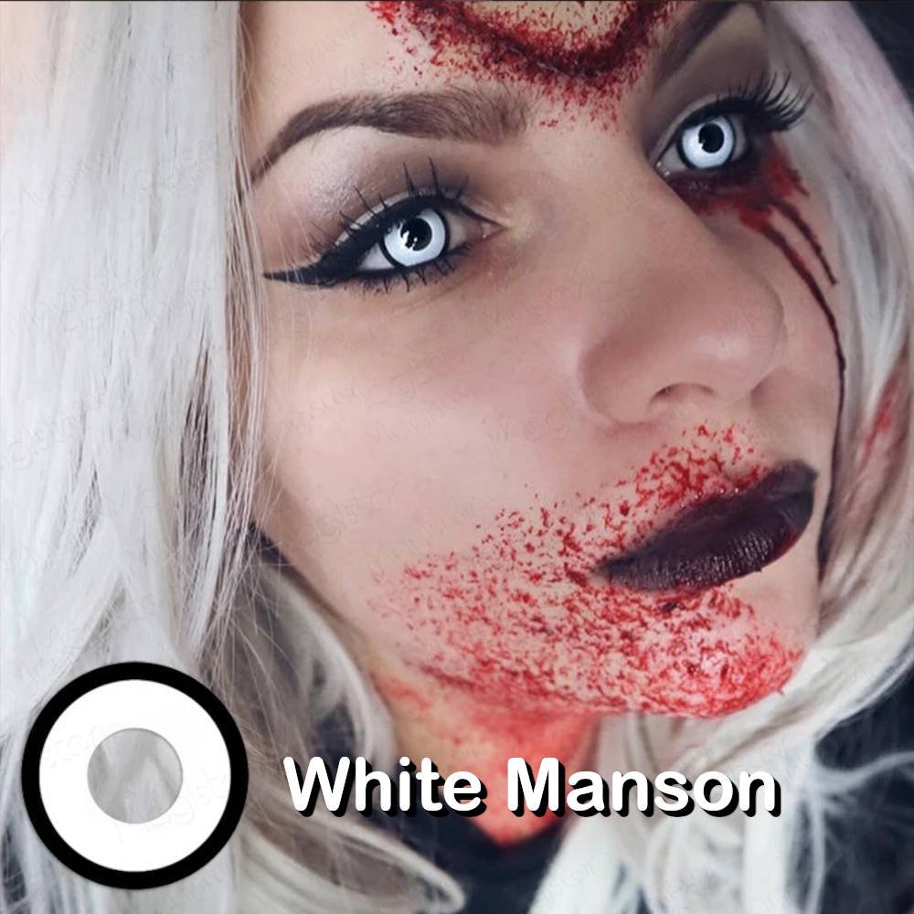 White Manson lenses